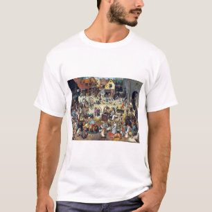 The Fight Between Carnival and Lent, Bruegel T-Shirt