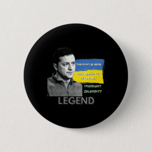 The Fight Is Here Ukraine President Zelensky Legen Button