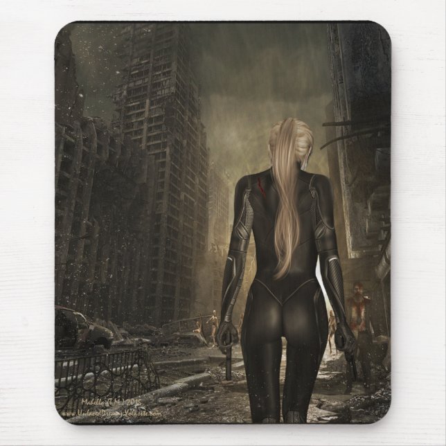 The Fighter Mouse Pad (Front)