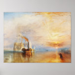 The Fighting Temeraire, by artist Turner, J. M. W. Poster