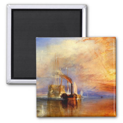 The Fighting Temeraire J M W Turner Magnet