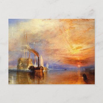 The Fighting Temeraire Postcard by loudesigns at Zazzle