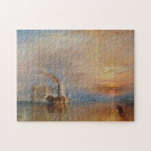 The Fighting Temeraire Turner Sunset Seascape Jigsaw Puzzle