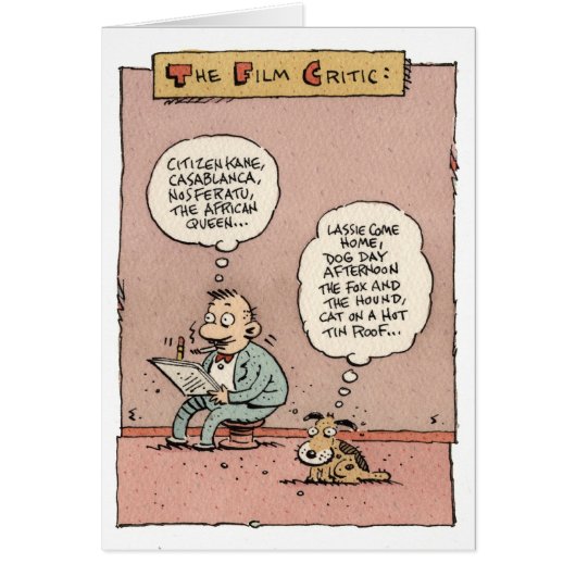 The Film Critic (Front)