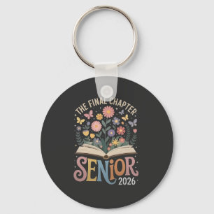 The Final Chapter Senior 2026 Graduation Blossom Keychain