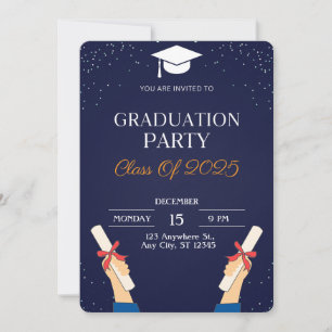 The Final Draft: Graduation Party Invitation