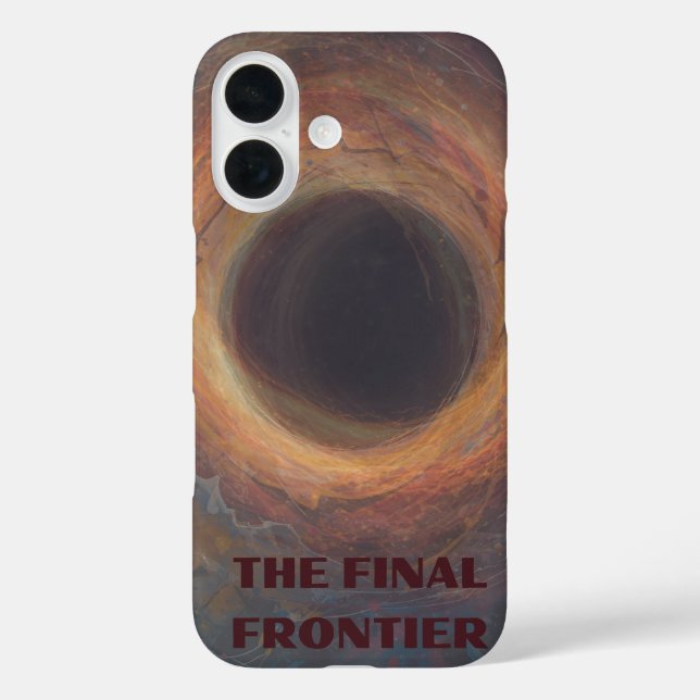 The final frontier Black Hole Case-Mate iPhone Case (Back)