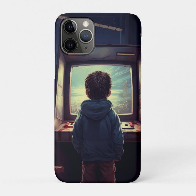 The Final Level | A Retro Arcade Dream Case-Mate iPhone Case (Back)