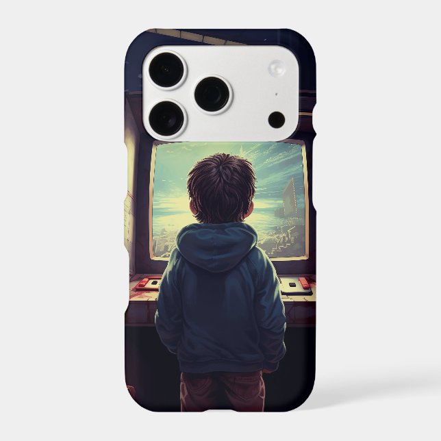 The Final Level | A Retro Arcade Dream Iphone Case (Back)