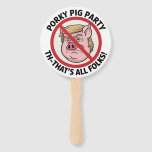 The Final Snort: Ending the Political Monopoly Hand Fan