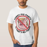 The Final Snort: Ending the Political Monopoly T-Shirt