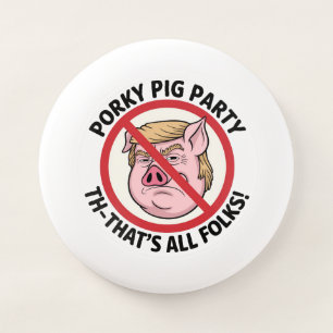 The Final Snort: Ending the Political Monopoly Wham-O Frisbee