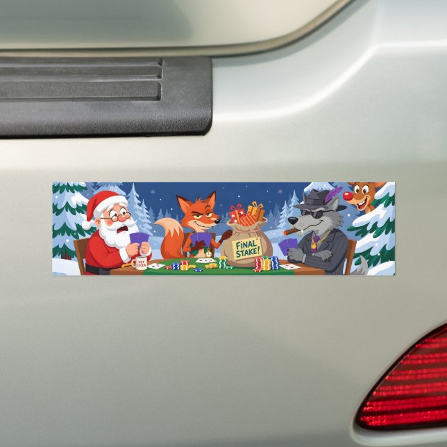 The Final Stake Bumper Sticker (On Car)