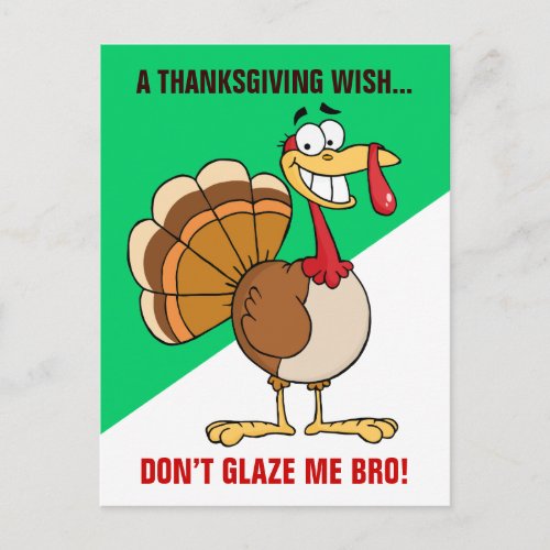 The Final Thanksgiving Wish of a Doomed Turkey Holiday Postcard