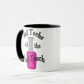 The Final Touch Mug (Front Left)