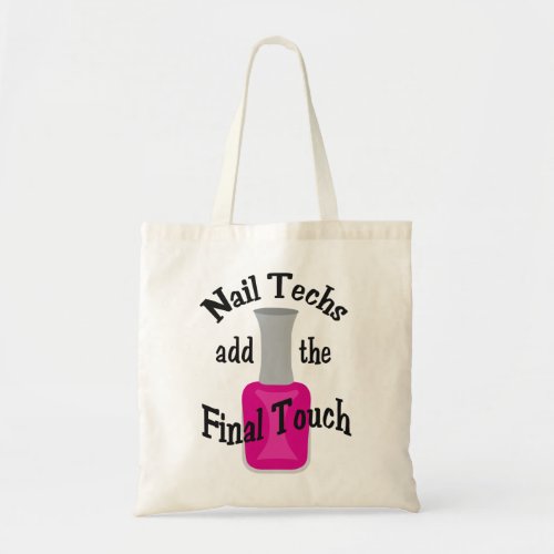 The Final Touch Tote Bag