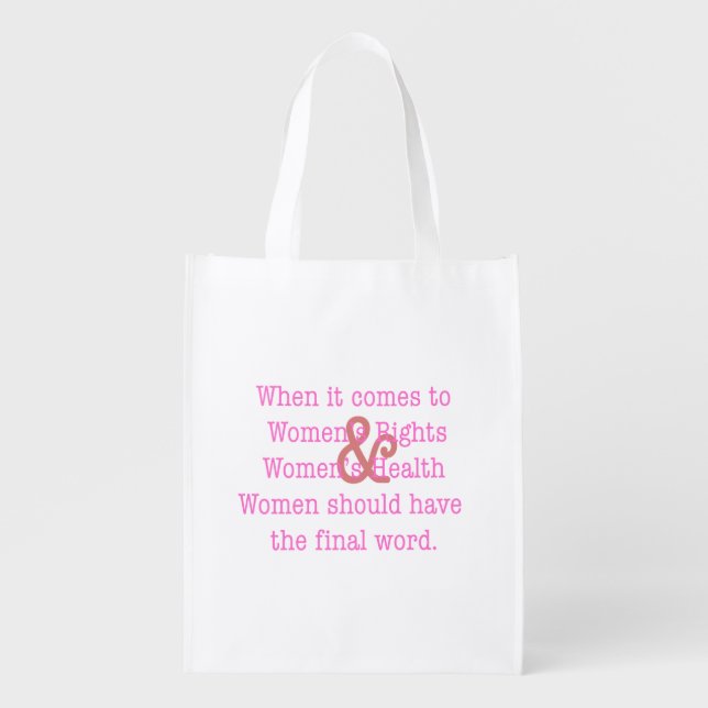 The Final Word (2017) Grocery Bag (Front)