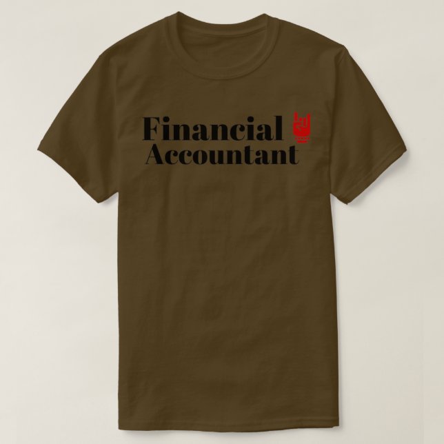 The Financial Accountant T-Shirt (Design Front)