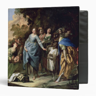 The Finding of Moses, c.1650-56 (oil on canvas) 3 Ring Binder