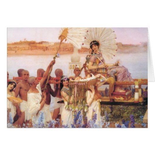 The Finding of Moses Cards (Front Horizontal)