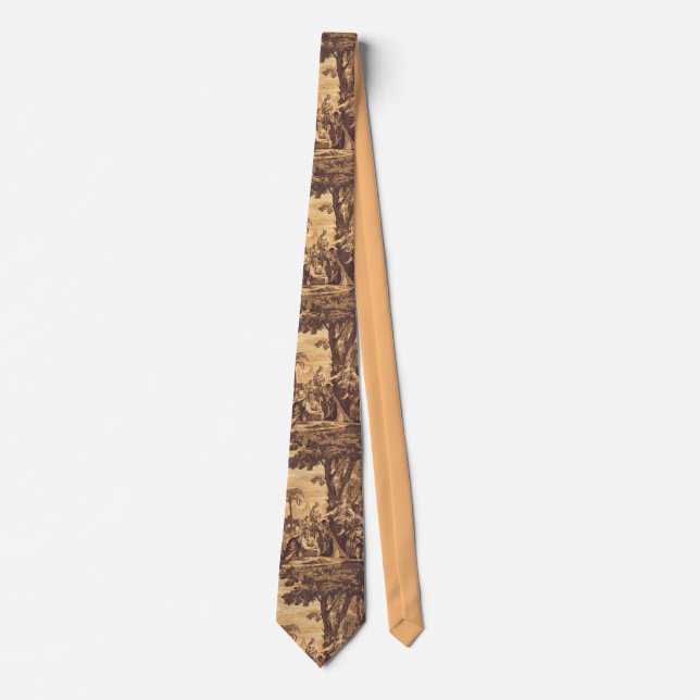 The Finding of Moses from Book of Exodus Neck Tie (Front)