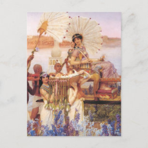 The Finding of Moses, Sir Lawrence Alma-Tadema Postcard