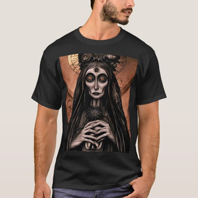 The Fingers: Tim Burton Inspired Print T-Shirt (Front)