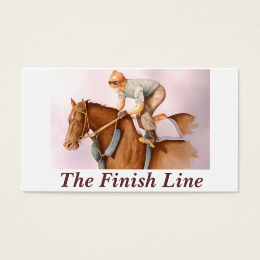 The Finish Line (Front)
