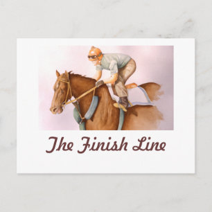 The Finish Line Postcard
