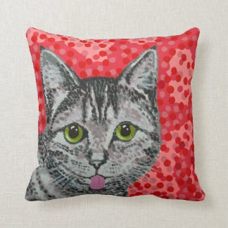 The Finnish Cat Throw Pillow