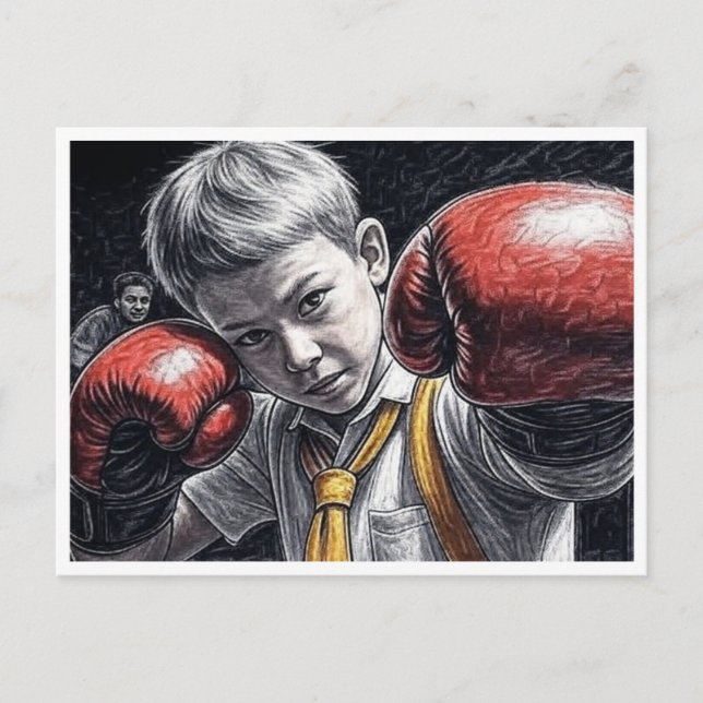 "The fire within" Postcard (Front)