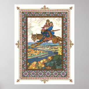 The Firebird by Boris Zvorykin Poster