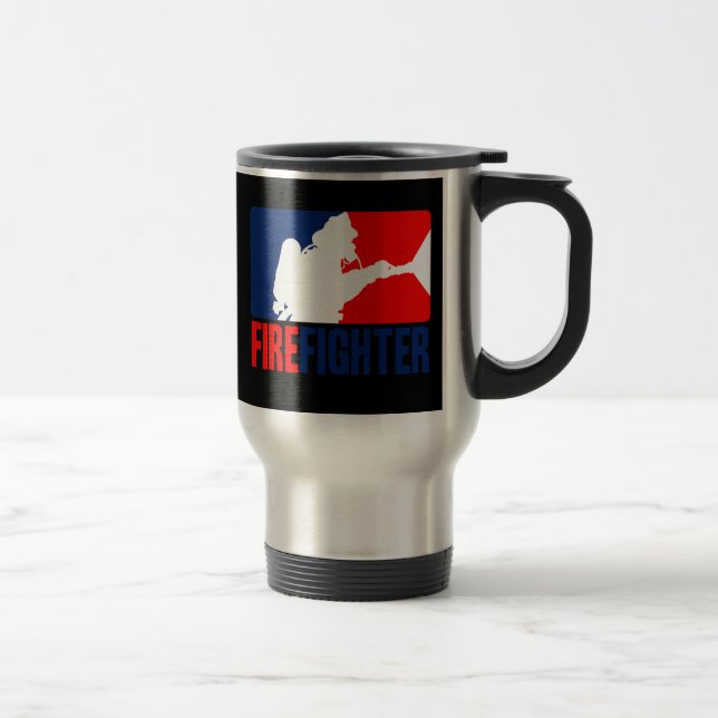 The Firefighter Action Travel Mug (Right)