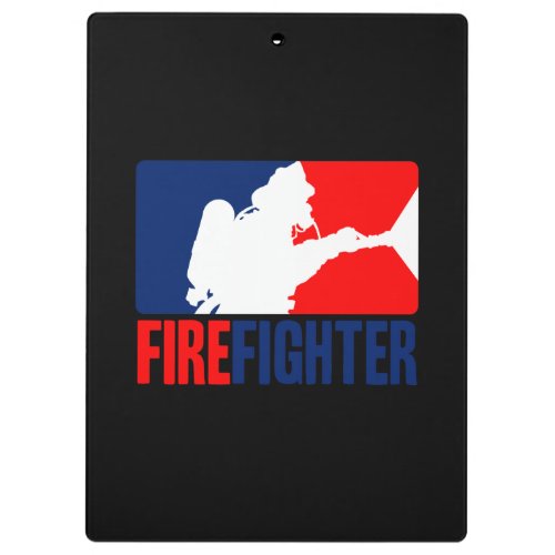 The Firefighter Headliner in Tri_colors Clipboard