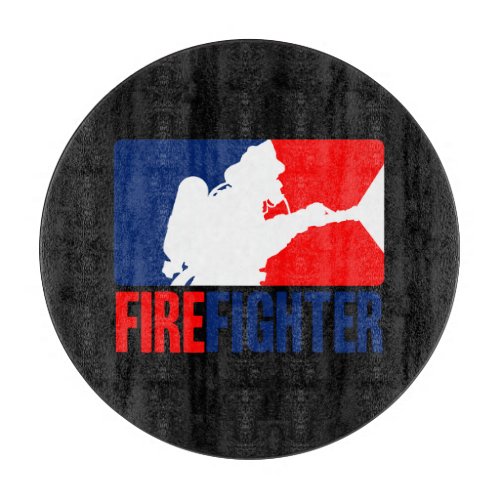 The Firefighter Headliner in Tri_colors Cutting Board