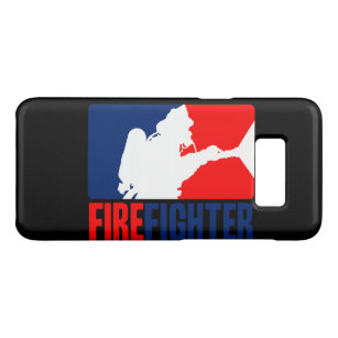 The Firefighter Vibrant Red and Blue Case-Mate Samsung Galaxy S8 Case