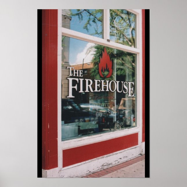The Firehouse Bar in Downtown Athens, GA. Poster (Front)