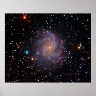 The Fireworks Galaxy Outer Space Photo Poster