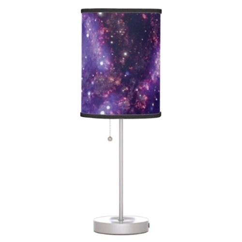 The Fireworks Galaxy Outer Space Photo Table Lamp