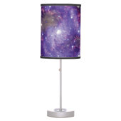 The Fireworks Galaxy Outer Space Photo Table Lamp (Front)
