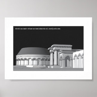 The Firkin Crane & Butter Mart, Cork CIty Ireland Poster