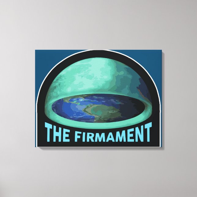 The Firmament Canvas Print (Front)
