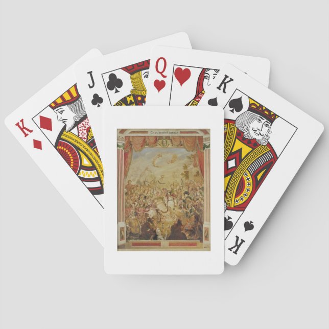 The First Appearance of William Shakespeare (1564- Poker Cards (Back)
