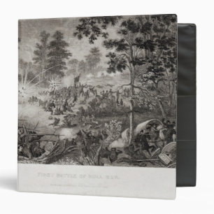 The First Battle of Bull Run 3 Ring Binder