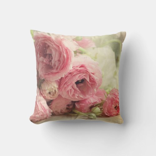 The first bouquet pillow