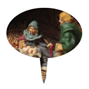 The First Christmas Cake Topper