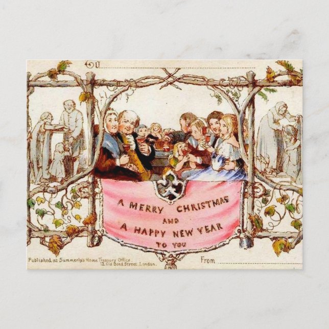 The First Christmas Card (Front)