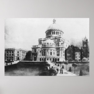 The First Church of Christ, Scientist in Boston Poster