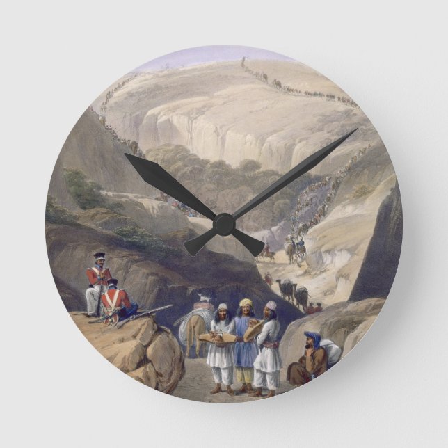 The First Descent Through the Koojah Pass, from 'S Round Clock (Front)