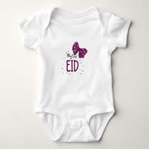 The first eid with my mom and dad baby bodysuit